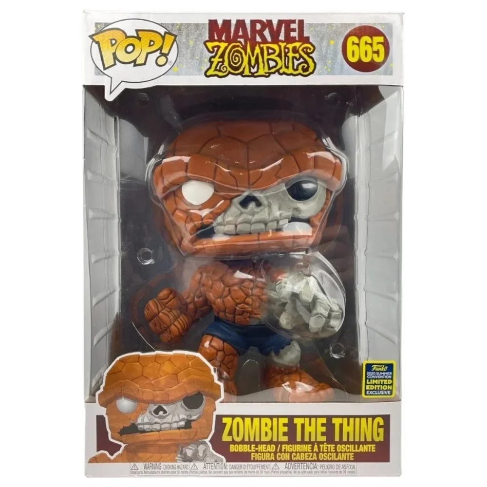 Funko POP! Marvel Zombies Zombie The Thing 10” Figure 2020 Summer Convention